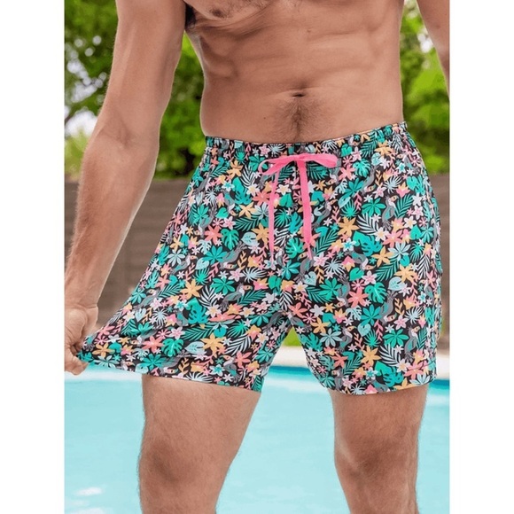 CHUBBIES THE BLOOMERANG CLASSIC 5.5" SWIM TRUNK Men’s XL Floral Summer Shorts - Picture 4 of 4